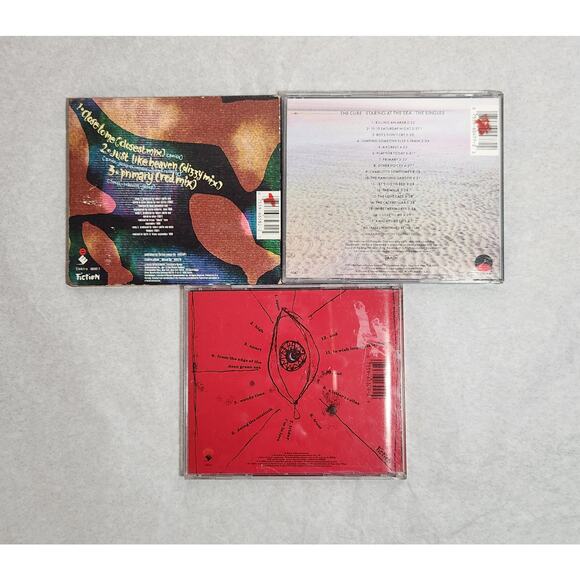 The Cure Lot Of 3 Tested 80s-90s CD's Elektra Pre-owned - Picture 2 of 4